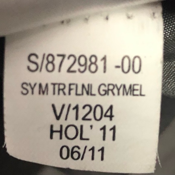 Banana Repiblic Martin fit gray wool blend lined pants size 8 - Picture 9 of 10